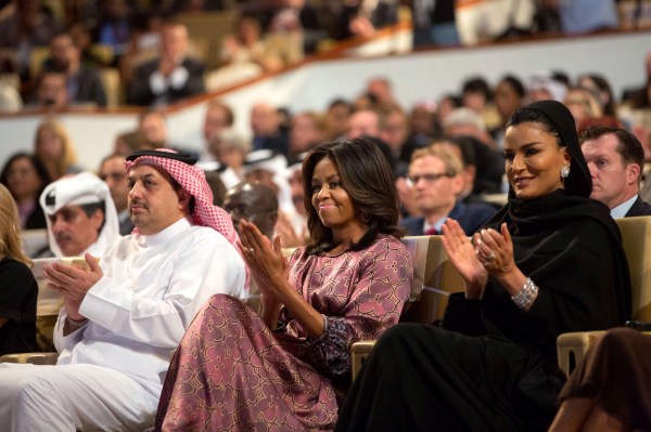 Michelle Obama’s 24 minute speech in Qatar cost $700,000
