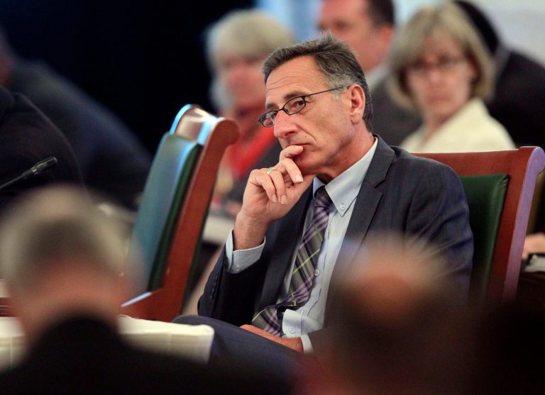 Vermont lawmakers are planning a public hearing regarding a round of budget cuts proposed by the administration of Gov. Peter Shumlin. (AP Photo/Jim Cole)