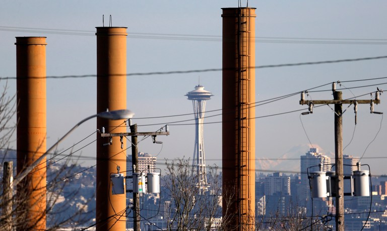 The Obama administration is trying to beef up its legal defense in preparation for a major court fight next month that could decide the fate of the centerpiece of the president's climate agenda. (AP Photo/Elaine Thompson, file)