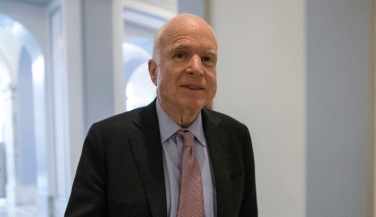Sen. John McCain's actions this summer against the Republican healthcare bill may well have saved his party. (AP Photo/J. Scott Applewhite)