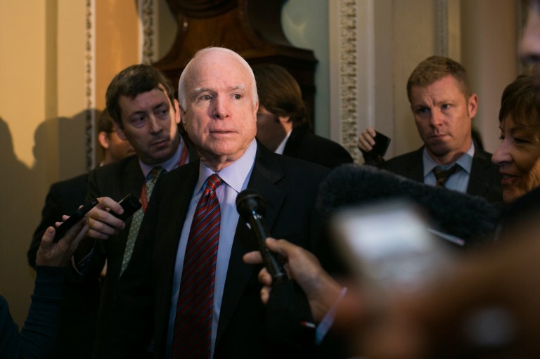 Sen. John McCain, R-Ariz., said Congress should investigate the National Security Agency beyond what Obama's review board found in December. (Examiner File/Graeme Jennings)