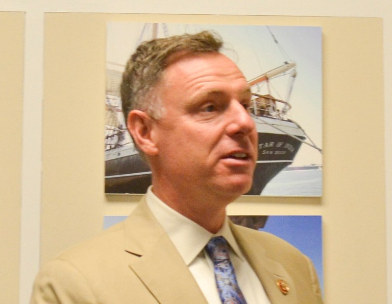 The U.S. Chamber of Commerce's stamp of approval will likely be a major boon for Rep. Scott Peters, who narrowly won his seat in Congress in 2012 and is expected to struggle to hold on to it this year. (Photo by Kris Connor/Getty images for NAMM)