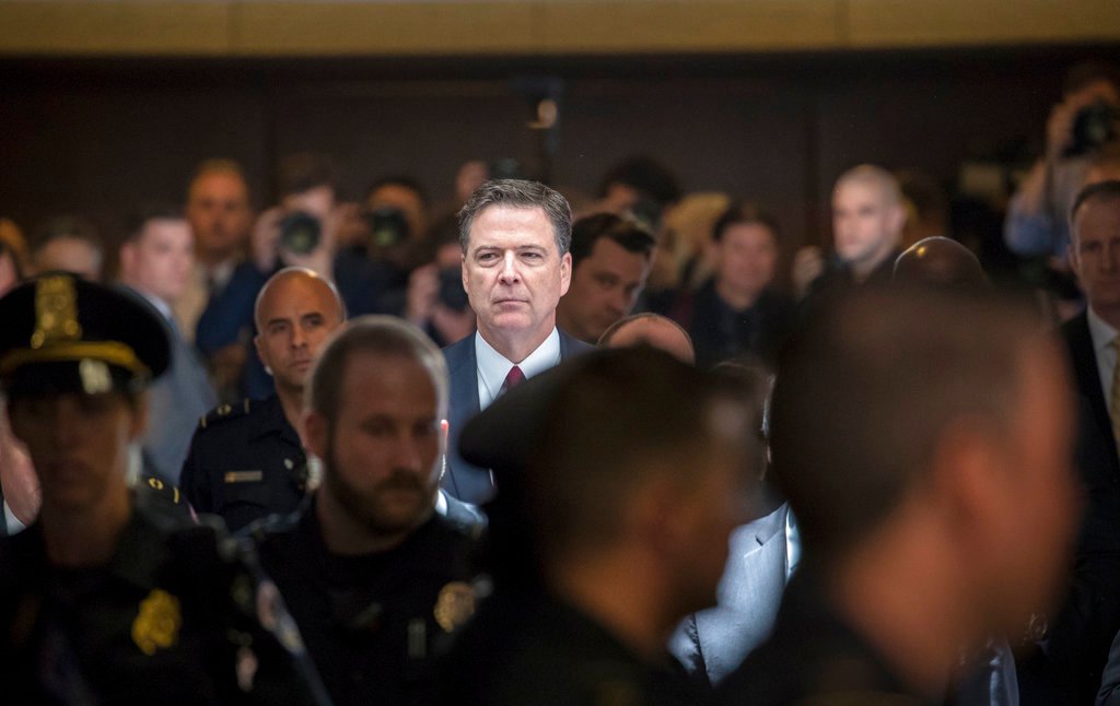 Weekend wrap: James Comey is still the name on Washington’s lips