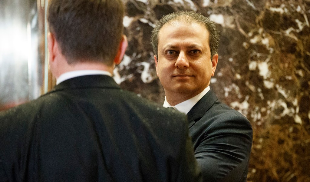 Sunday talk show preview: Preet Bharara has first TV interview since Trump fired him