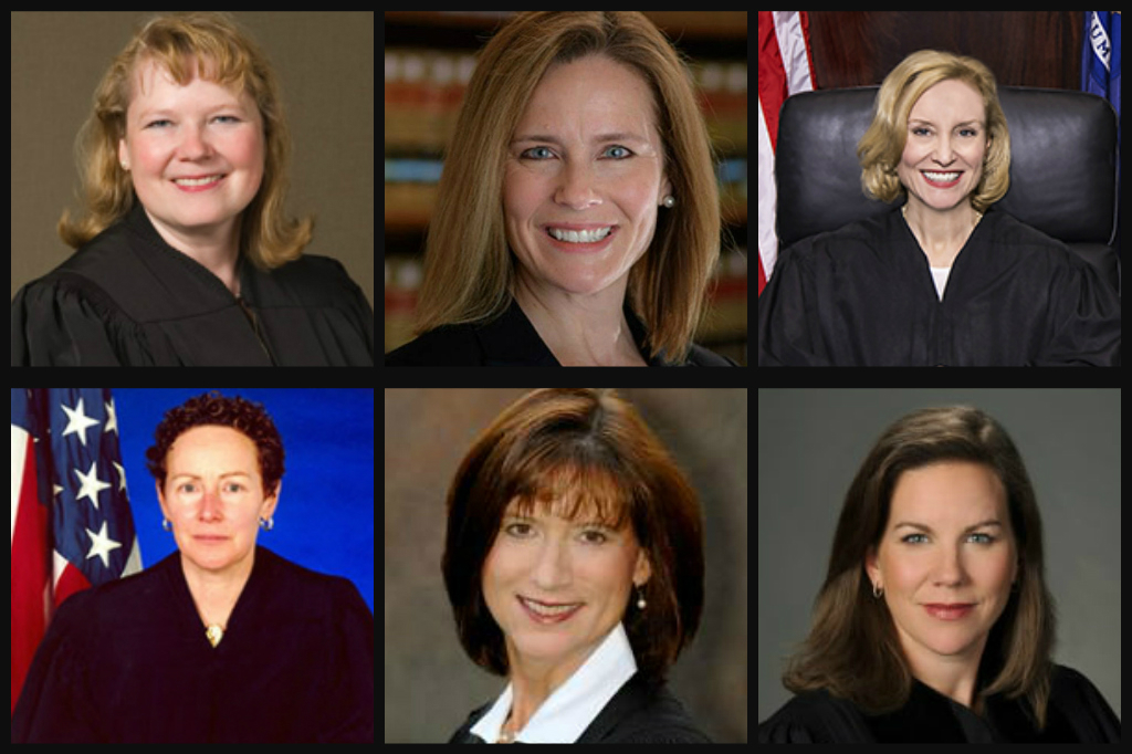 All of Trump’s SCOTUS Women