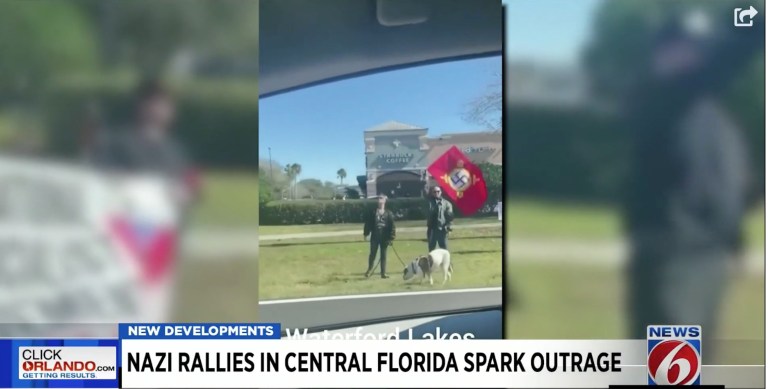 Police investigating brawl at Nazi demonstration in Florida