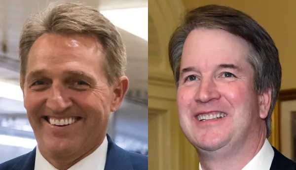 Down to the wire! Kavanaugh drama: Flake Yes, Murkowski No.