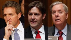 ‘Shameful’: Senate Republicans blast Trump after he blamed US for soured Russian relationship