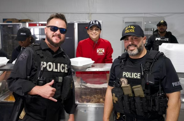 Casey DeSantis joins Florida first responders amid Hurricane Ian response