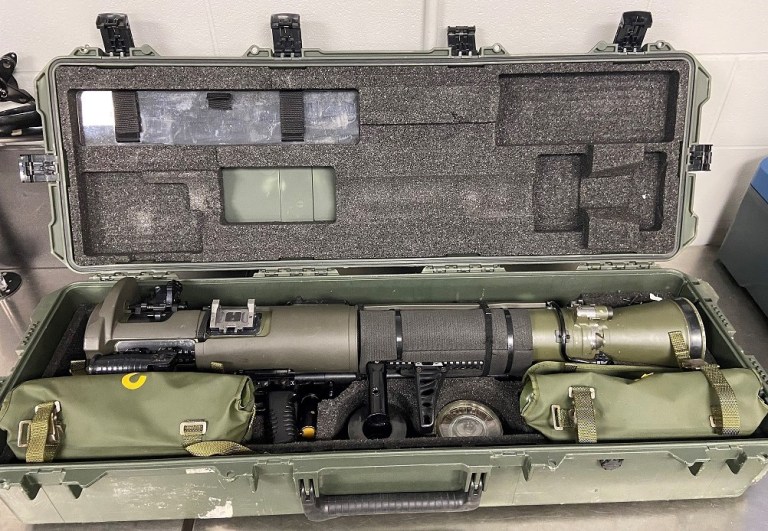 TSA discovers 84 mm caliber anti-tank weapon at Texas airport