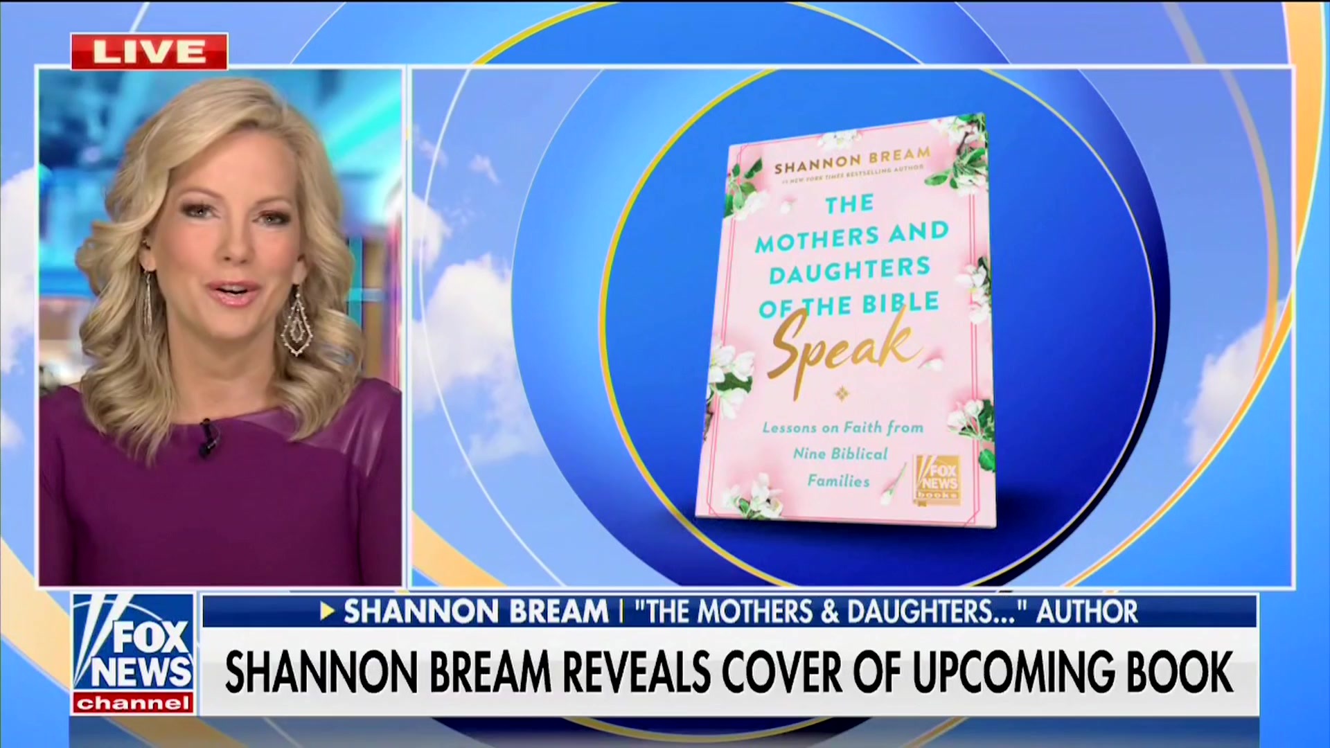 WATCH: Fox’s Shannon Bream announces new book about mothers in the Bible