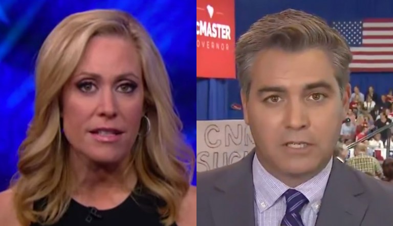 Melissa Francis Jim Acosta.