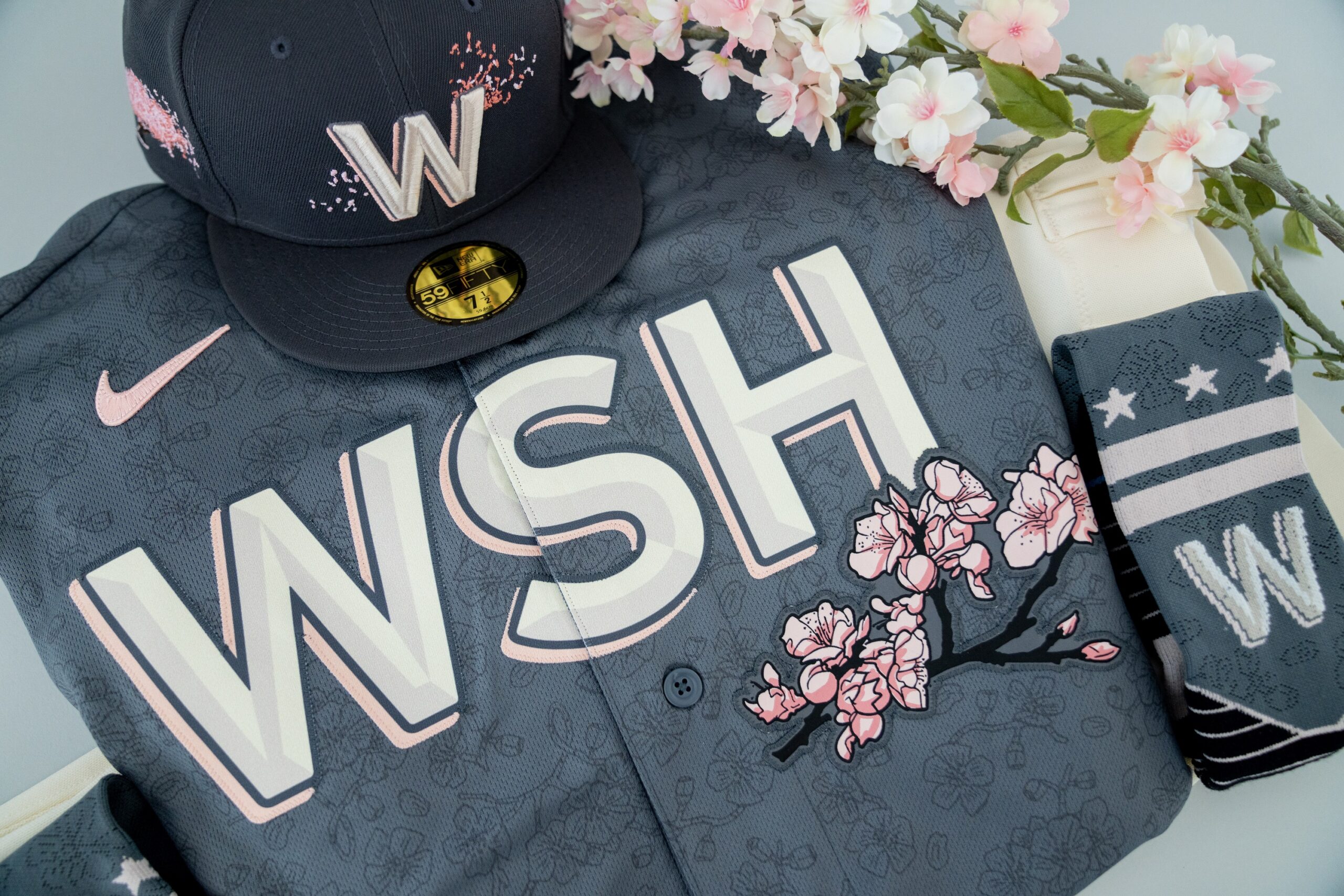 Washington Nationals and Wizards pay homage to cherry blossoms with new jerseys