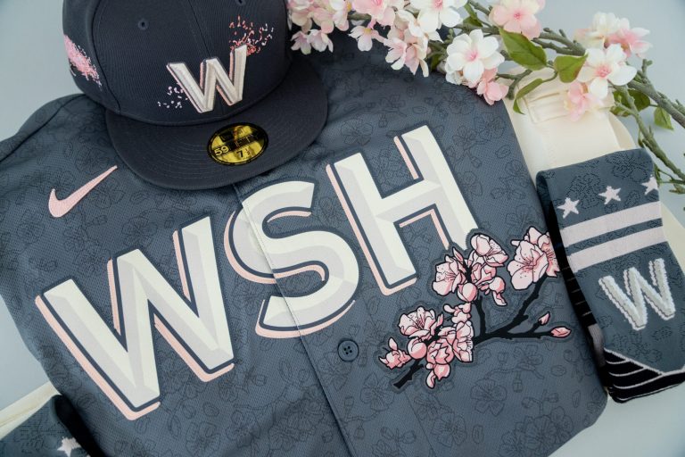 The new uniform of the Washington Nationals