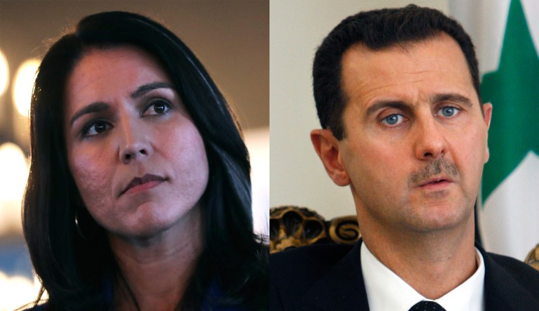 Tulsi Gabbard, Bashar Assad.