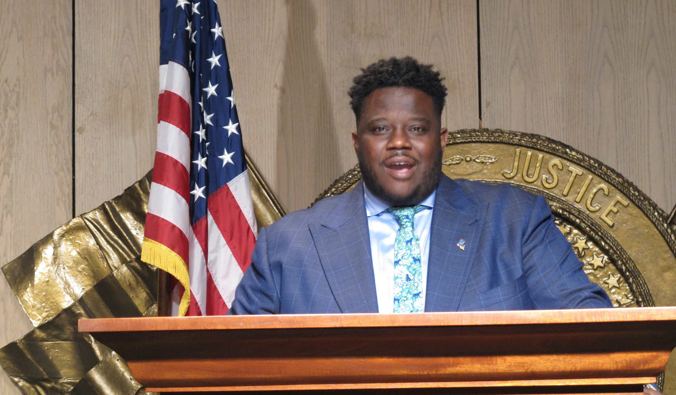 Louisiana Senate candidate burns Confederate flag in ad