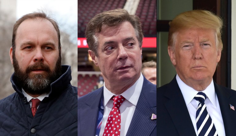 Rick Gates Paul Manafort Donald Trump