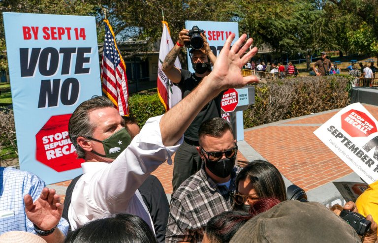 California Gov. Gavin Newsom rebuffs recall effort and keeps office