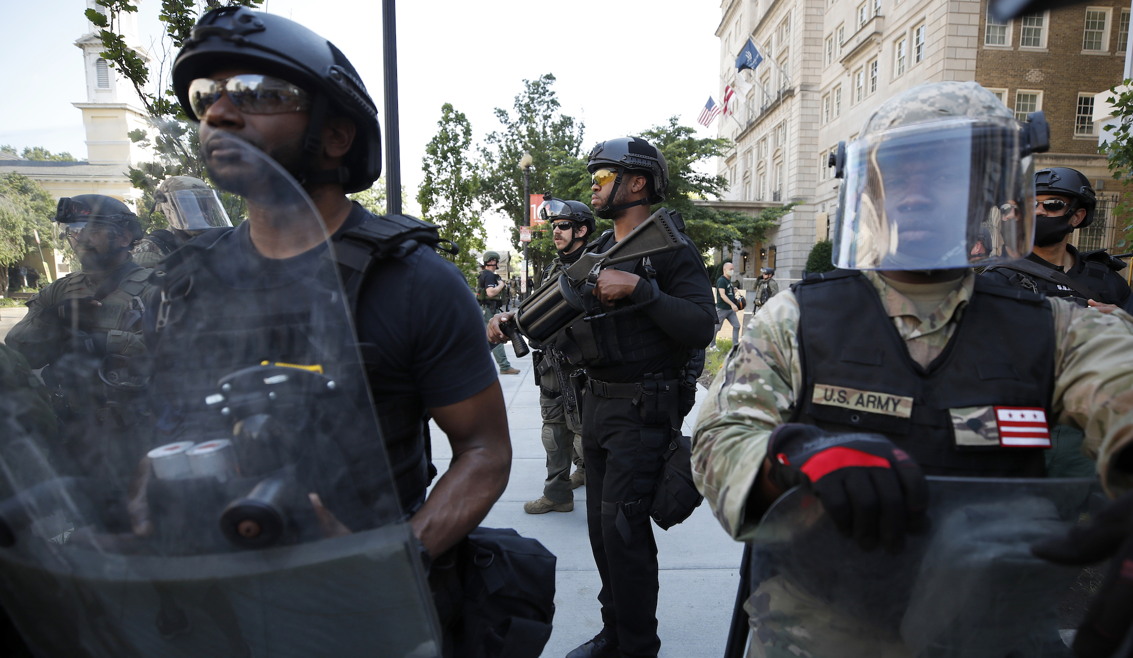 Protesters plan to ‘make sure Trump leaves’ after election