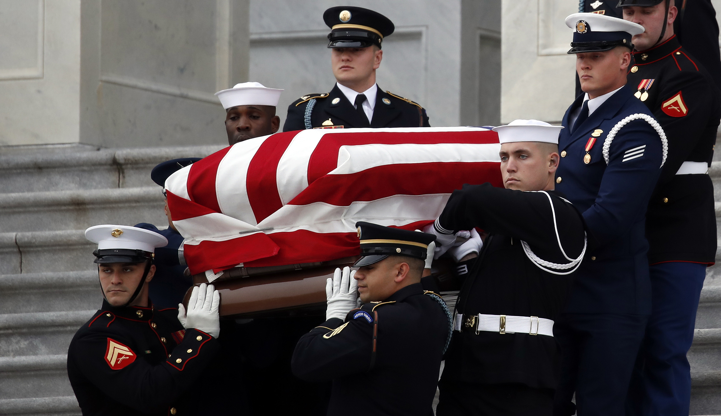 Photos: Former President George H.W. Bush remembered in Washington