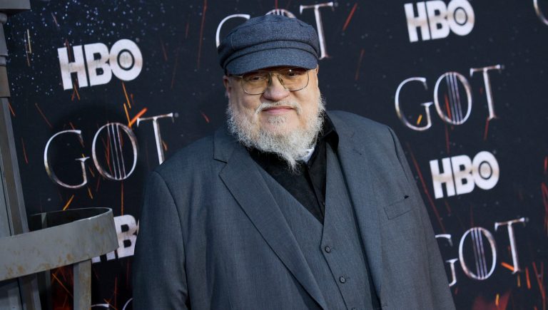 Author and co-executive producer George R.R. Martin attends HBO's "Game of Thrones" final season premiere at Radio City Music Hall on Wednesday, April 3, 2019, in New York. 