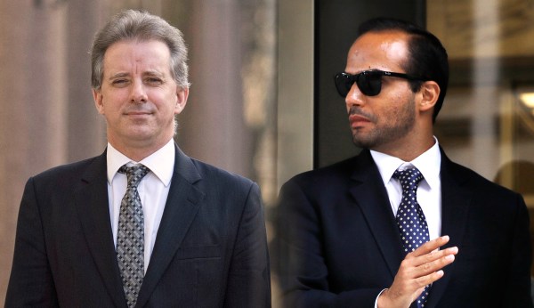 Steele told Fusion GPS the FBI was investigating George Papadopoulos