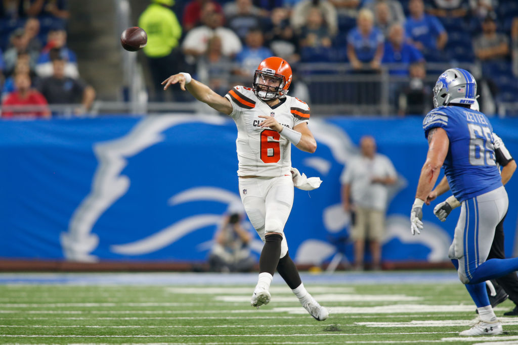 NFL: AUG 30 Preseason - Browns at Lions