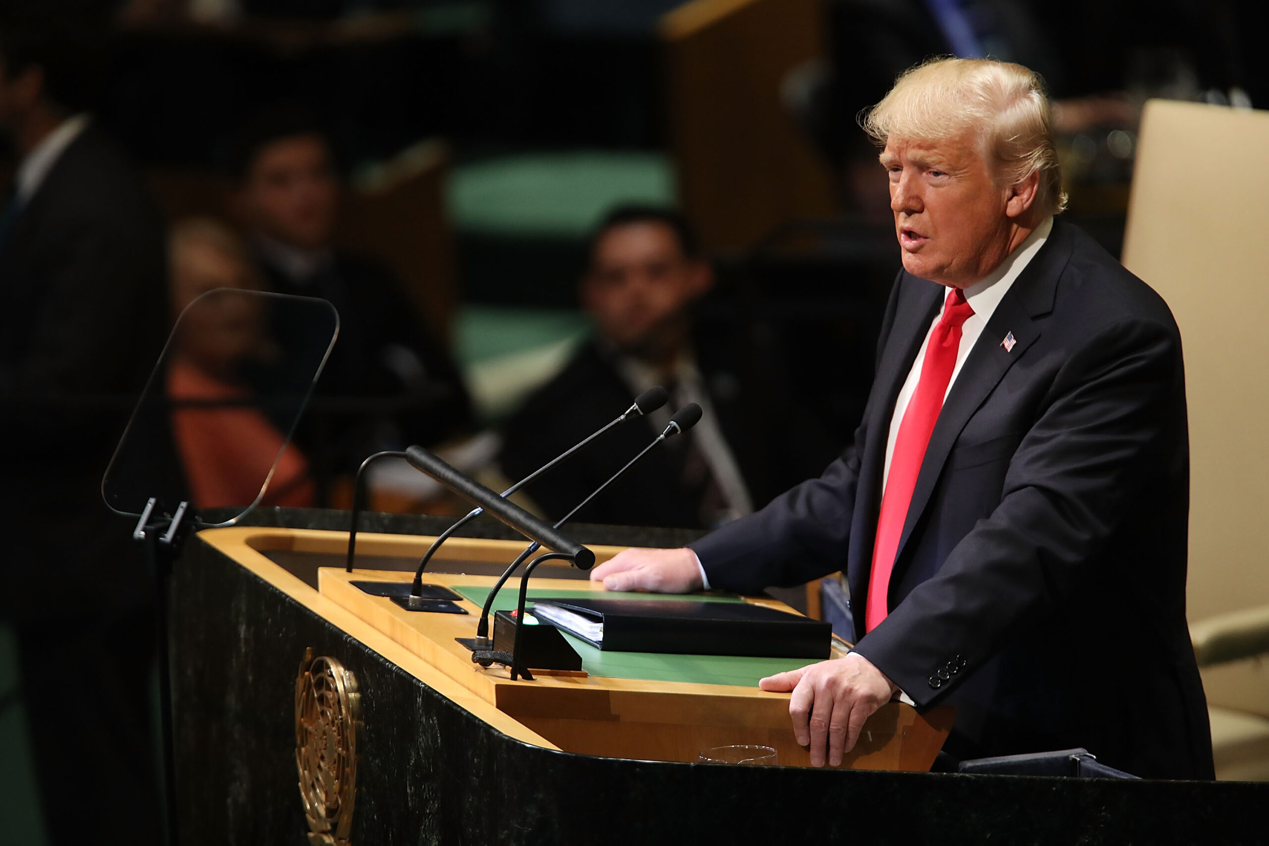 Trump Brags About Progress with North Korea in U.N. Speech