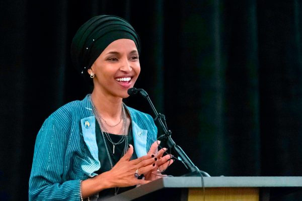 Fact Check:  Ilhan Omar Did Not Suggest ‘All White Men Should Be Put in Chains’