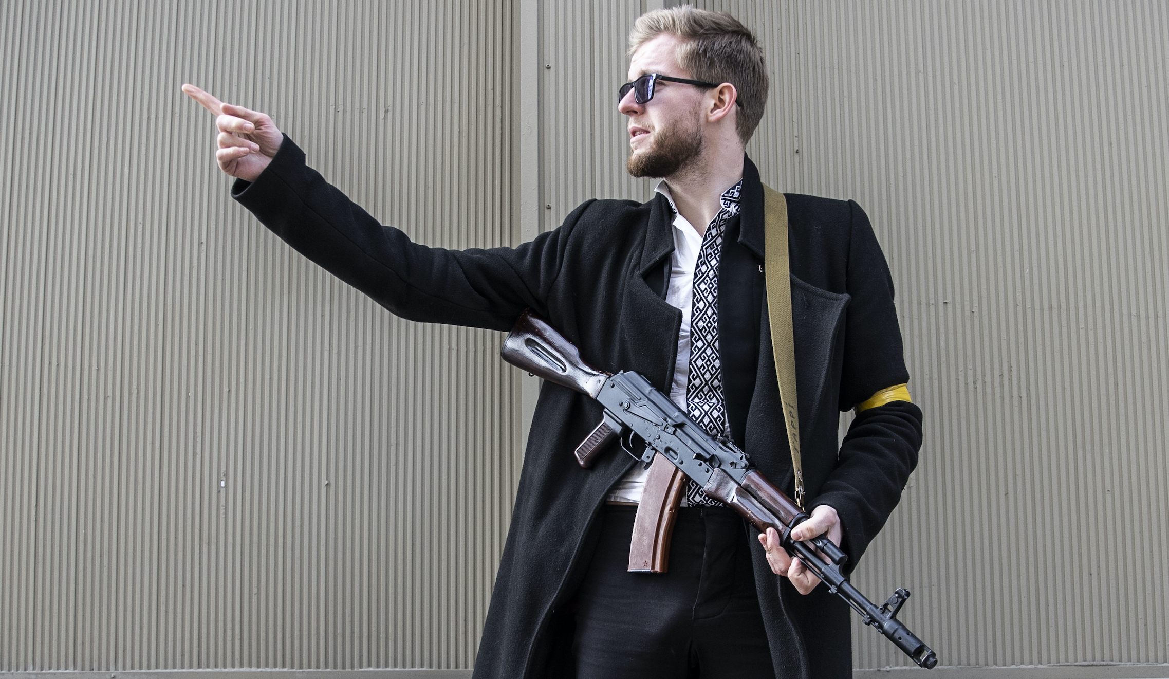 ‘I’m a rudimentary soldier at best’: Ukrainian parliament member takes up arms