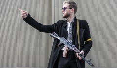 ‘I’m a rudimentary soldier at best’: Ukrainian parliament member takes up arms