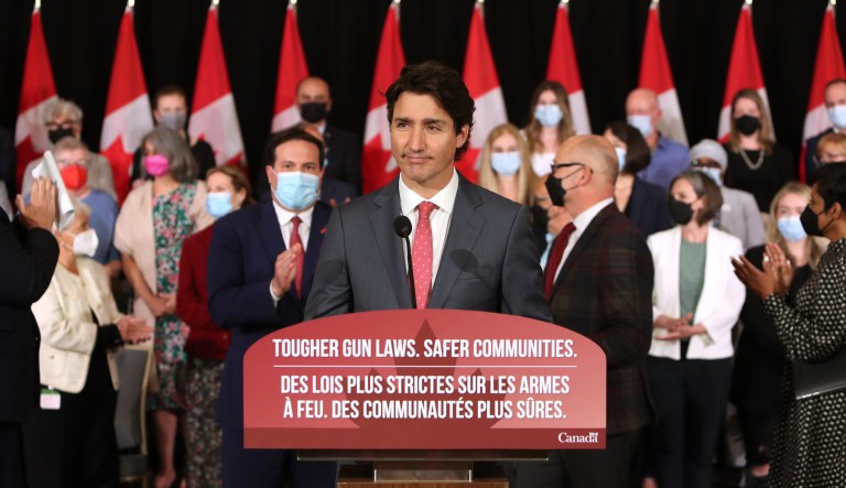 Trudeau moves to ‘freeze’ handgun sales in Canada