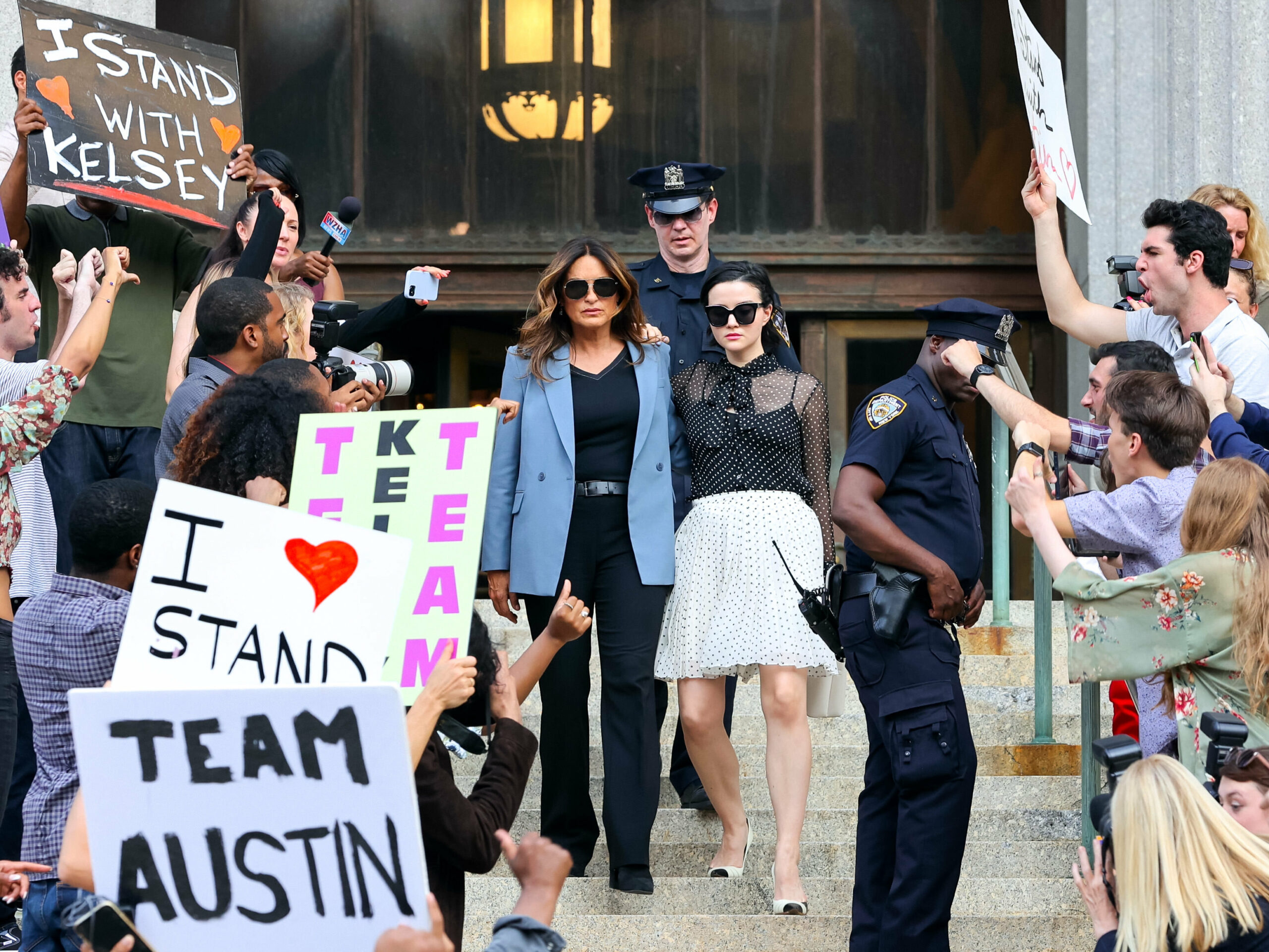 Celebrity Sightings In New York - August 04, 2022