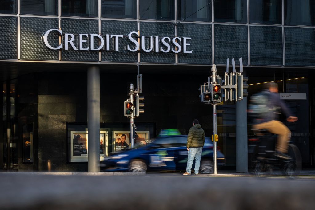Credit Suisse shares slide 20% for second all-time low in second consecutive day