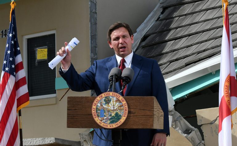 Florida Gov. Ron DeSantis.