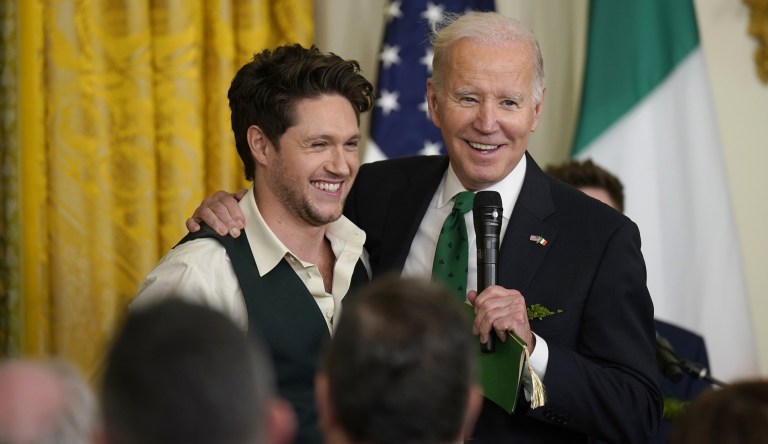 Biden appears in Niall Horan TikTok video while considering banning app