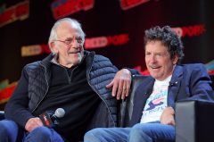 WATCH: Back to the Future’s Michael J. Fox and Christopher Lloyd share emotional reunion