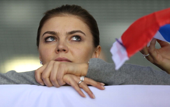 Alina Kabaeva, pictured at the Winter Olympic Games in Sochi, Russia, in 2014.