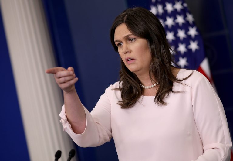 Sanders Won’t Defend Her Denial that Trump Dictated Don Jr.’s Statement About the Trump Tower Meeting
