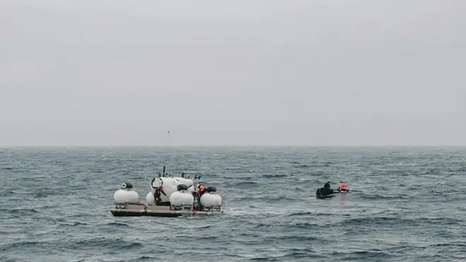 Missing Titanic sub: Submarine estimated to only have 40 hours of oxygen left