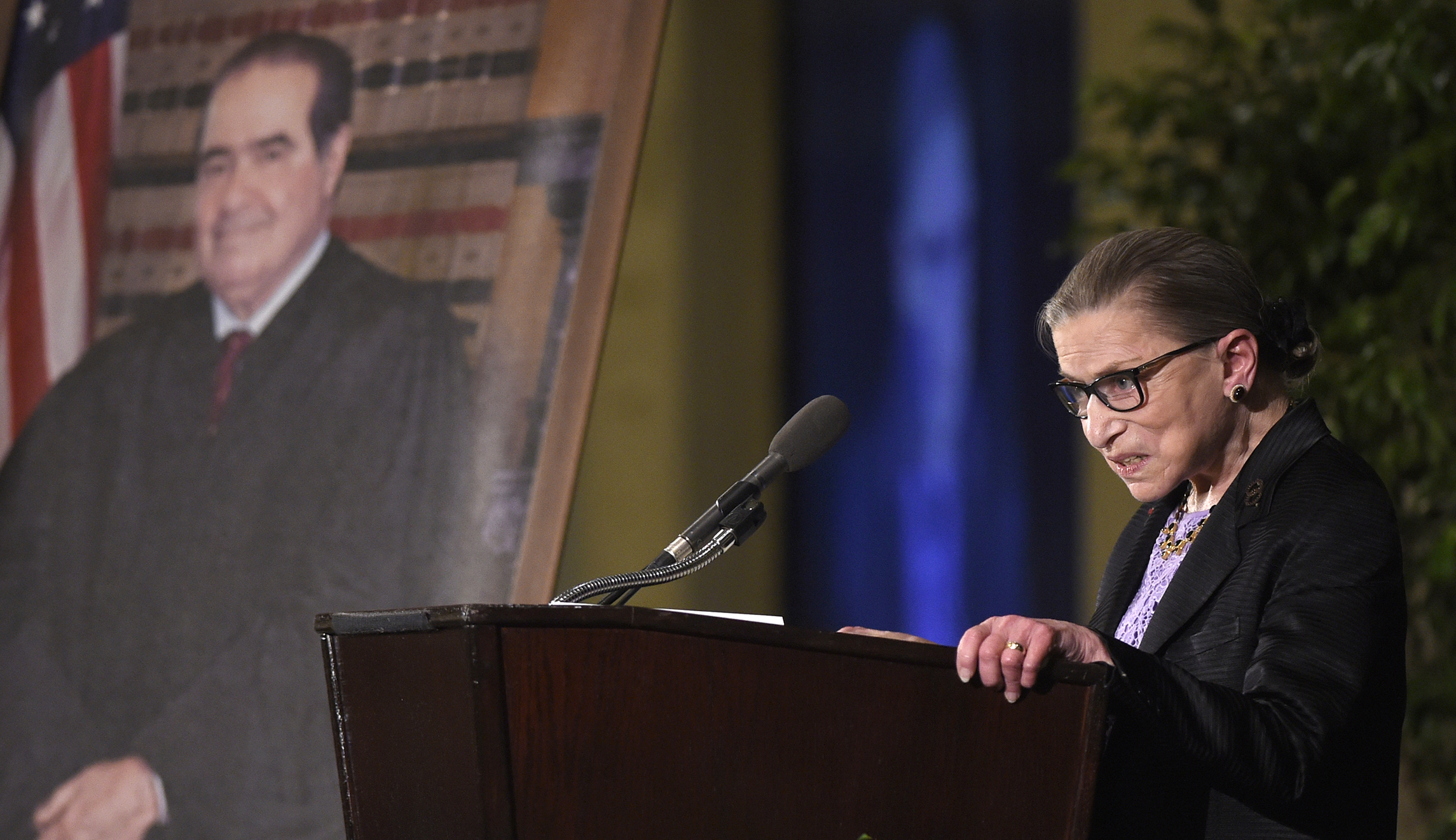 Ruth Bader Ginsburg puts friendship ahead of politics