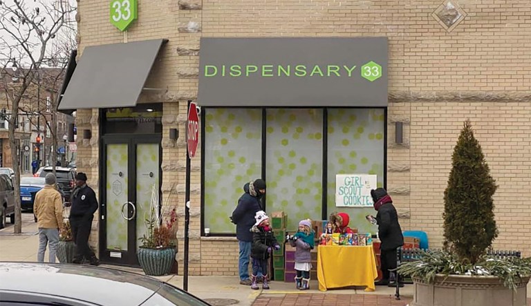 The Girl Scouts are back in business
