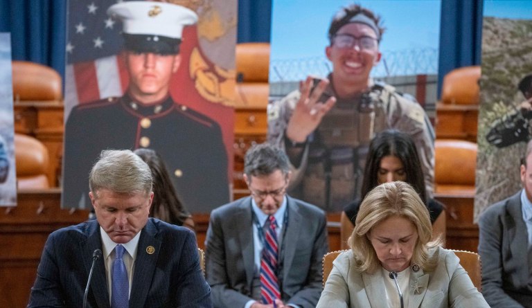 ‘Knee-deep in bulls***’: Abbey Gate Gold Star families demand answers on Capitol Hill