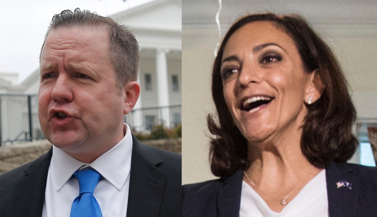 South Carolina Rep. Katie Arrington and Cory Stewart.