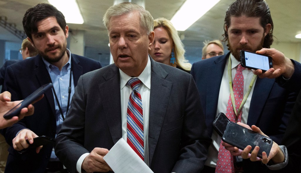 ‘Good job’: Lindsey Graham congratulates Adam Schiff on impeachment trial performance