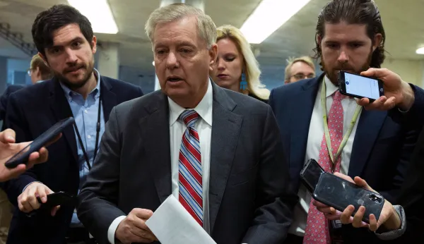 ‘Good job’: Lindsey Graham congratulates Adam Schiff on impeachment trial performance