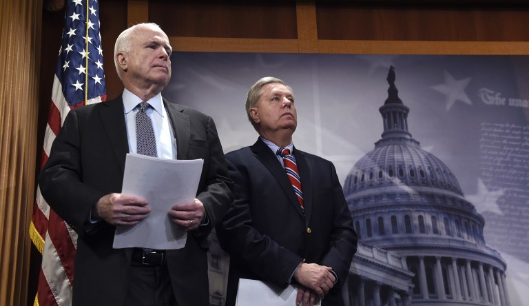 Lindsey Graham says John McCain’s legacy won’t be ‘diminished’ after Trump attacks the late senator