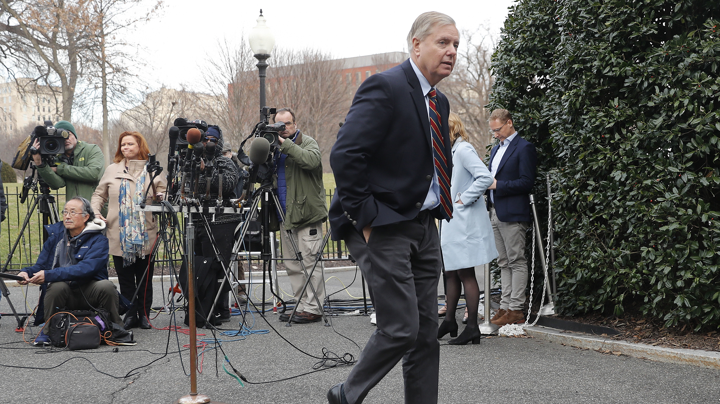 Lindsey Graham: Trump ‘very open-minded’ about funding deal that provides relief to Dreamers