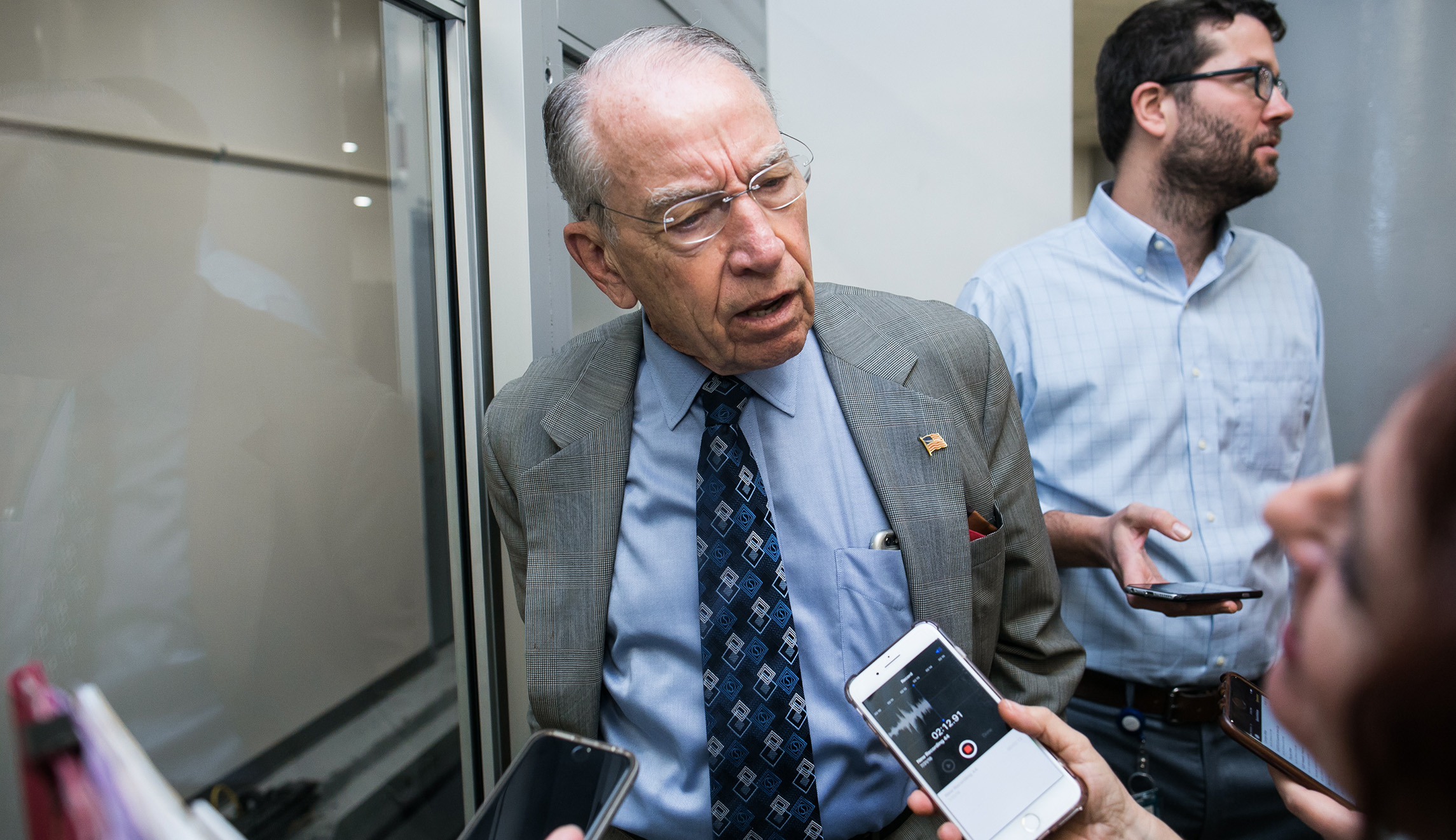 Chuck Grassley rejects Democrats’ ‘fishing expedition’ on Brett Kavanaugh