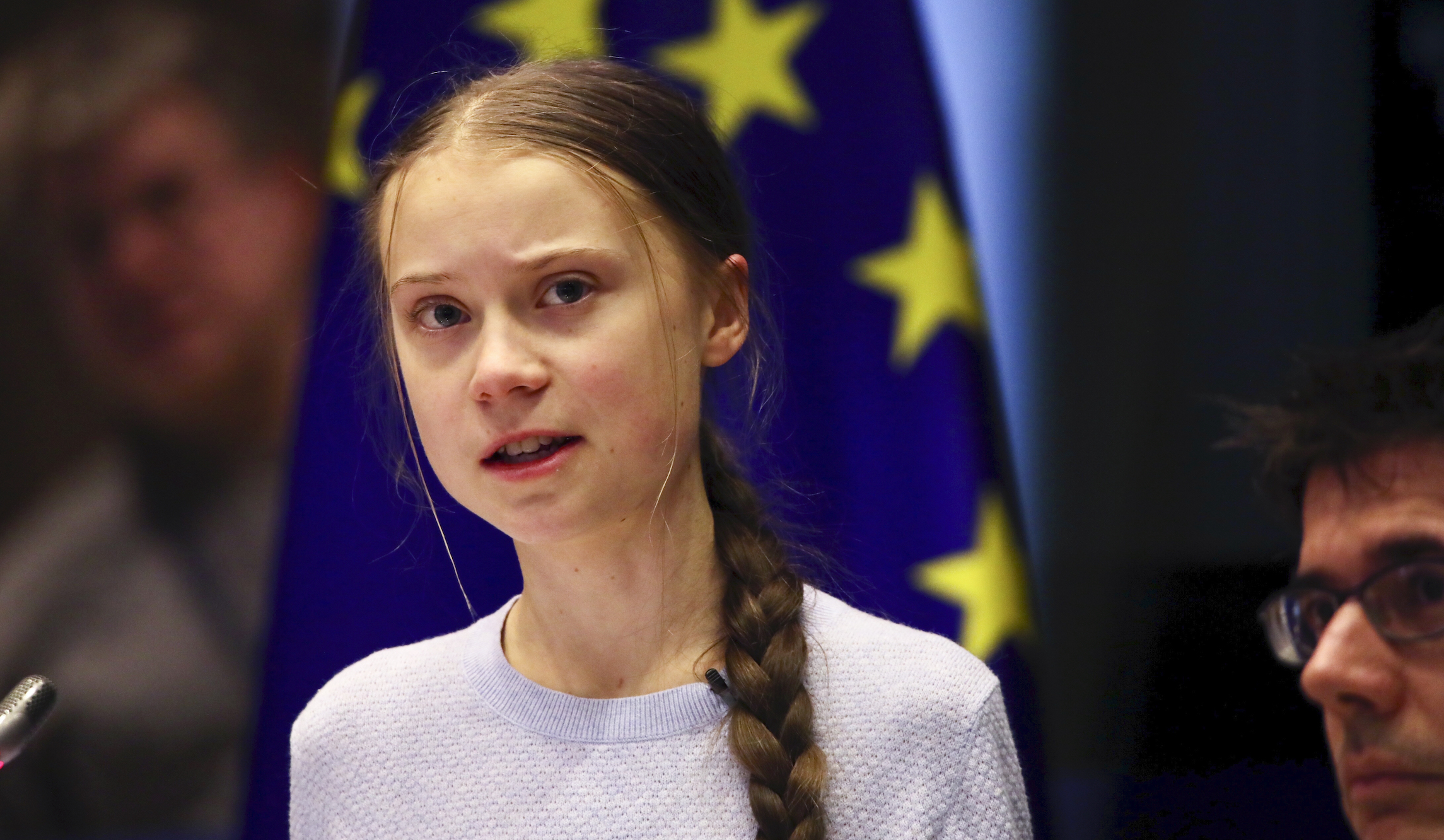 ‘Get organized and get everyone to vote’: Greta Thunberg endorses Biden